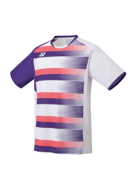 Yonex Crew Neck T-shirt Tournament 10394EX White/Purple