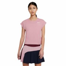 Nike Court Dri-Fit Victory Dame T-shirt Elemental Pink/White