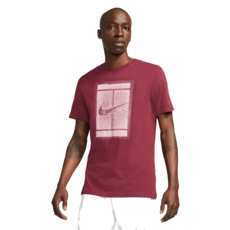 Nike Court T-shirt Dark Beetroot/Elemental Pink