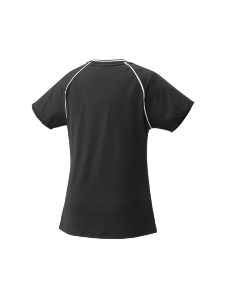 Yonex-Crew-Neck-T-shirt-Dame-20600EX-Black-back-p