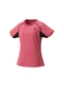 Yonex-Crew-Neck-Tshirt-Dame-20600EX-Red-Coral-Tennis-shirt-p