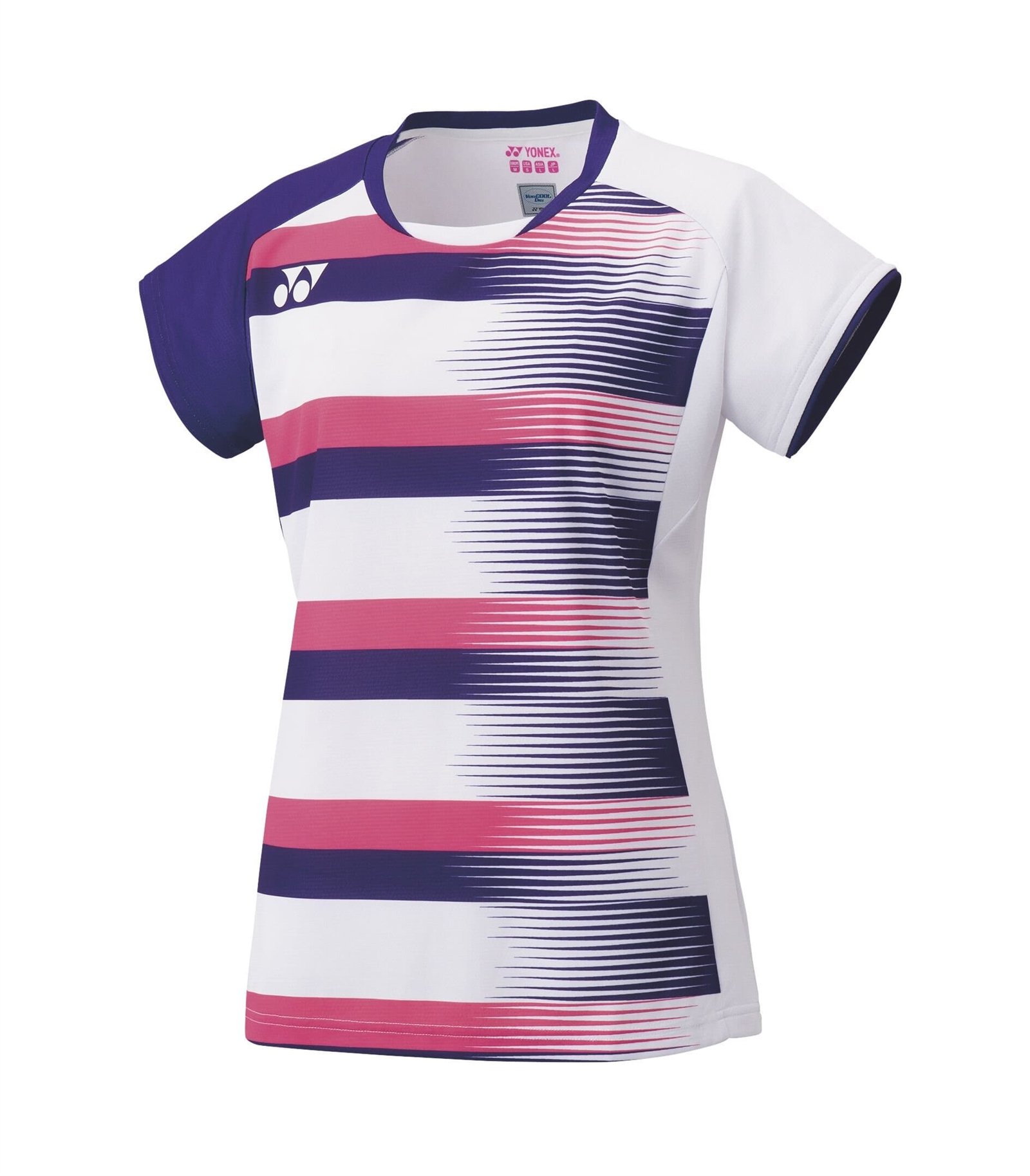 Yonex-Crew-Neck-Womens-T-shirt-20590EX-White-p