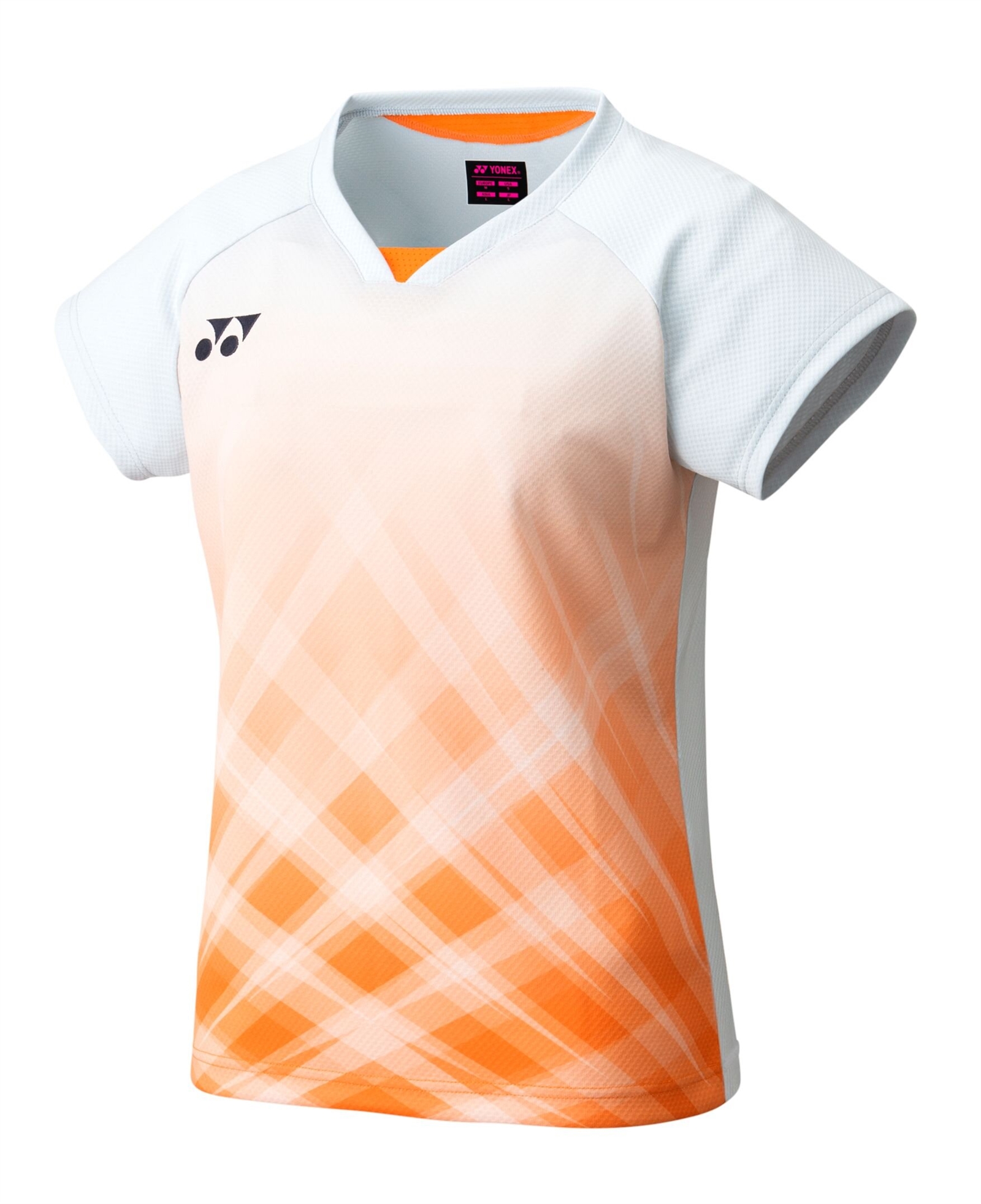 Yonex-Crew-Neck-Womens-Tshirt-20645EX-Sunshine-Orange-p