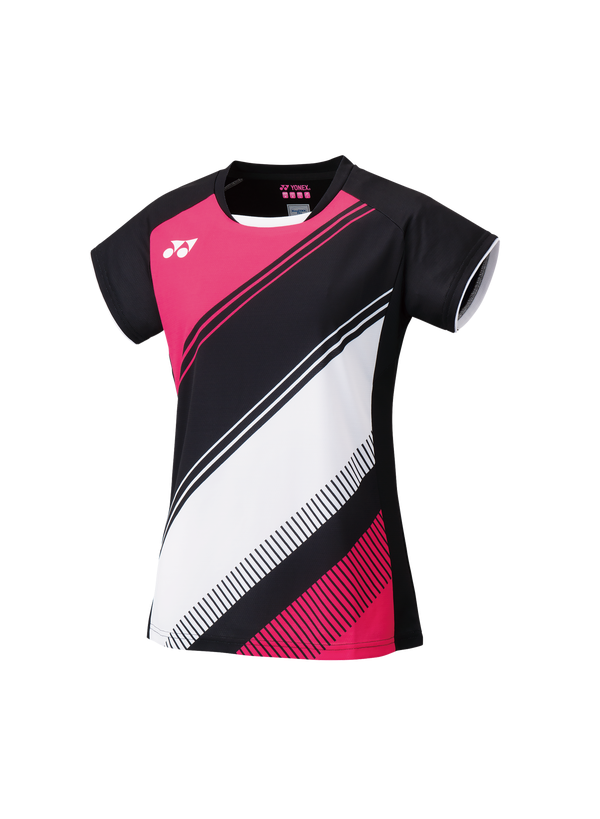 Yonex T-shirt Dame Black/Pink | Friskt design