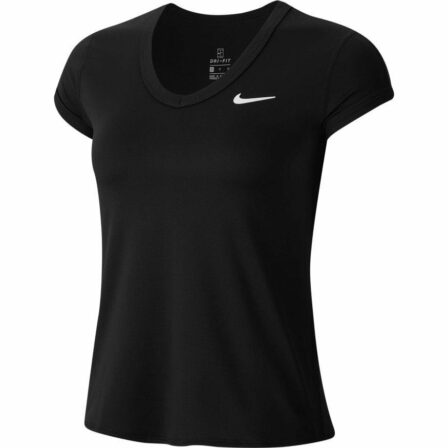 Nike Court Dry Dame T-shirt Sort