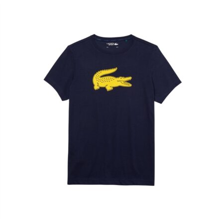 Lacoste-3D-Print-Crocodile-Breathable-T-Shirt-Navy-Blue-2