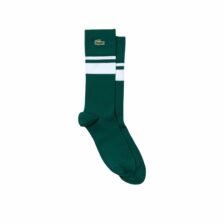 Lacoste Sport Compression Zone Striped Socks Green