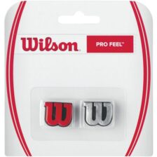 Wilson Pro Feel Dæmper 2 Pack Sølv Rød