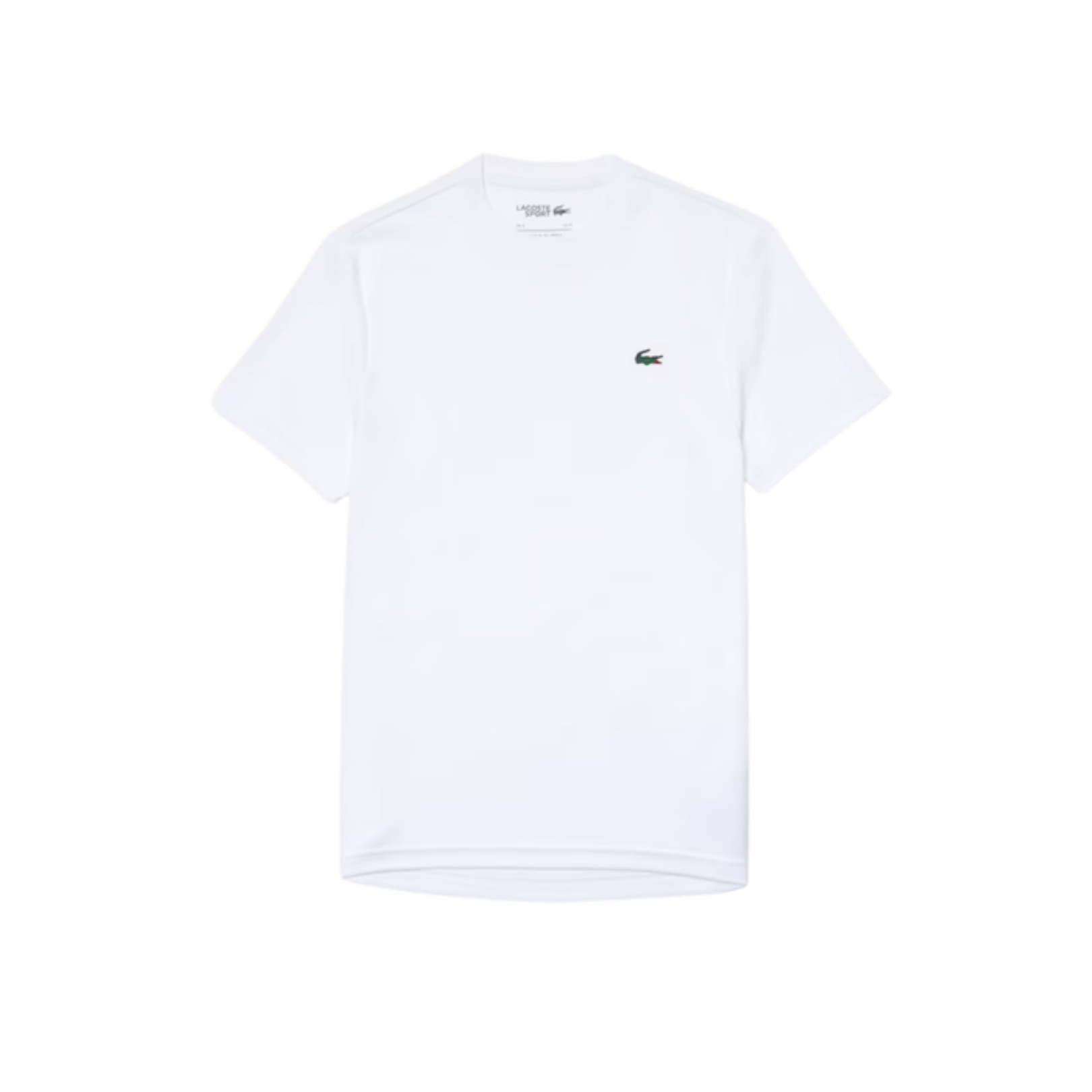 Manhattan Bane George Bernard Lacoste Sport Breathable Piqué T-Shirt White → Køb nu!