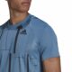 Adidas-blaa-padel-t-shirt