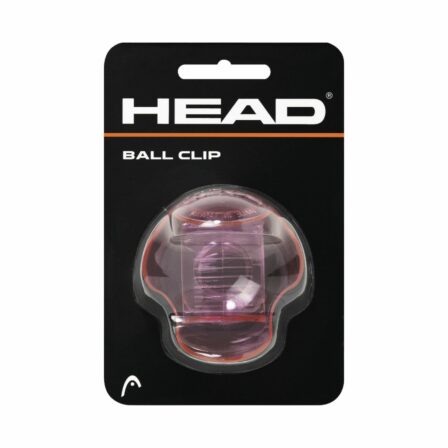 Head Ball Clip Clear Pink