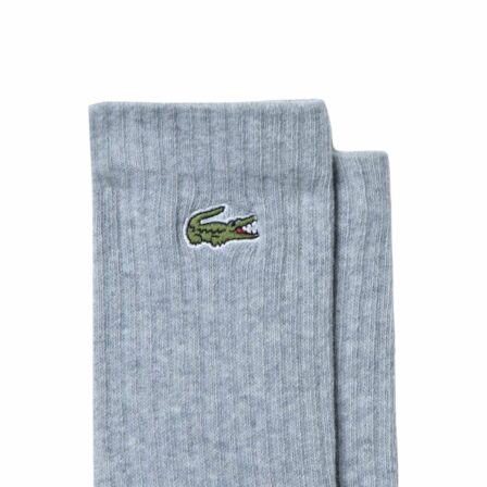 Lacoste-Sport-High-Cut-Unisex-Socks-GreyWhiteBlack