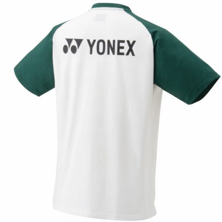 Yonex-Mens-Practice-T-Shirt-2022-WhiteGreen-Badminton