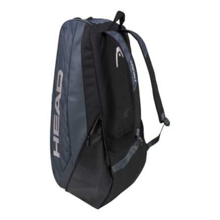 Head-Djokovic-Bag-12R-AnthraciteBlack-tennistaske-1