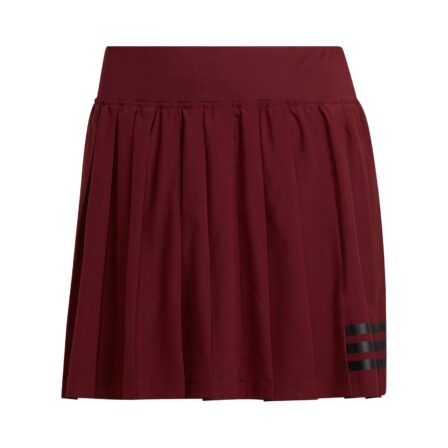Adidas Club Pleated Skirt Bordeaux