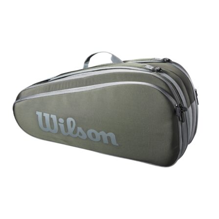 Wilson-Tour-6-Bag-Dark-Green-tennistaske-3