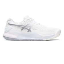 Asics Gel-Resolution 9 Clay Women White/Pure Silver