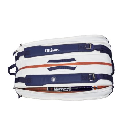 Wilson-Super-Tour-Roland-Garros-15-Bag-Navy-White-Clay-tennis-taske-8