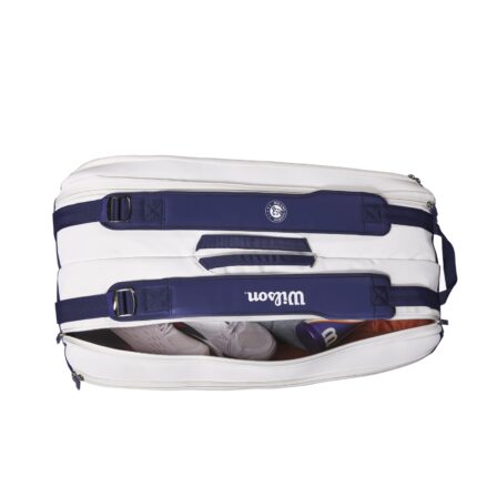 Wilson-Super-Tour-Roland-Garros-9-Bag-Navy-White-Clay-tennistaske-1