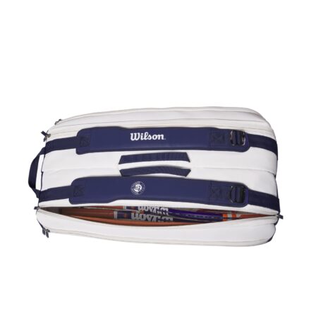 Wilson-Super-Tour-Roland-Garros-9-Bag-Navy-White-Clay-tennistaske-6