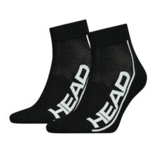 Head Performance Quarter Socks 2-Pack Black/White