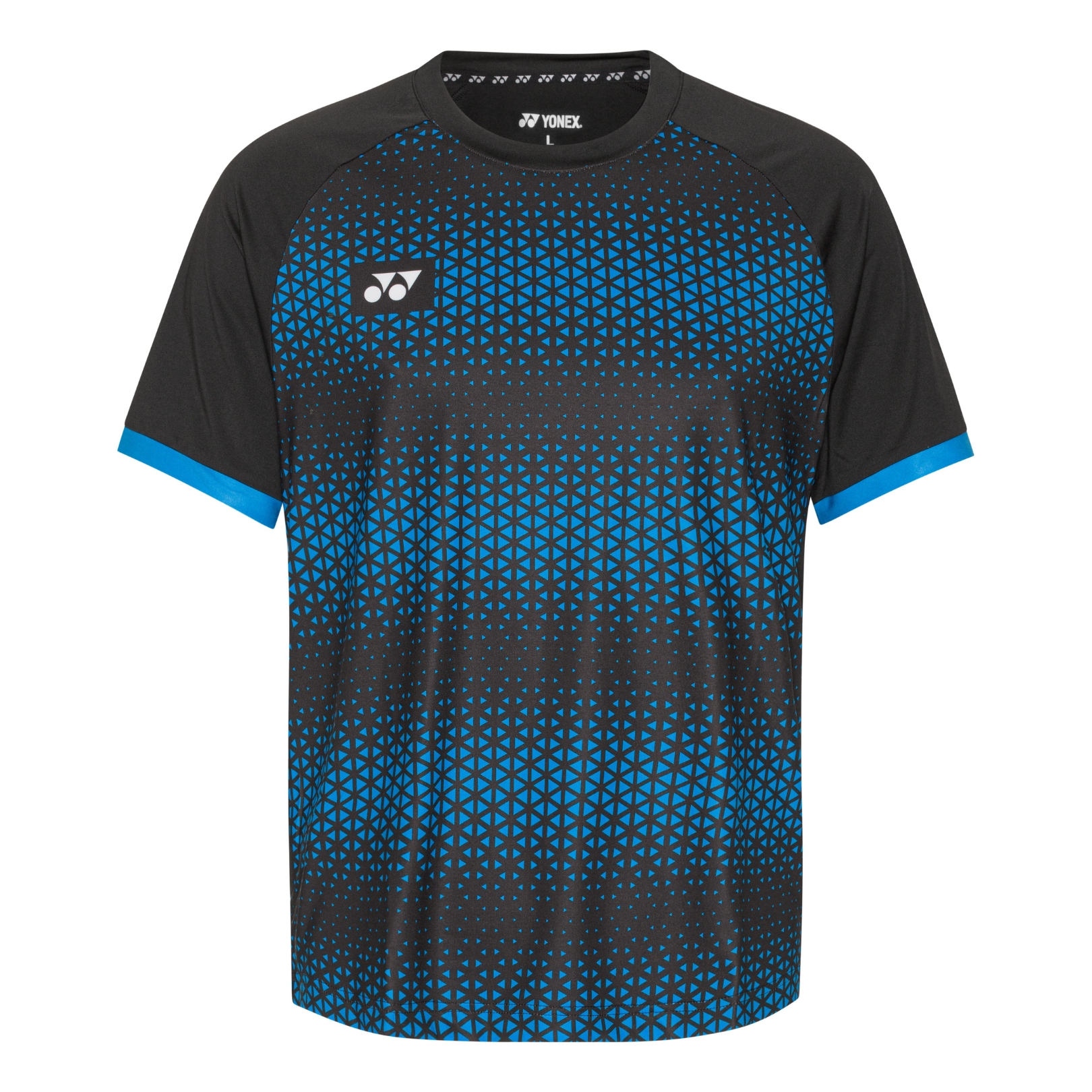 Yonex-T-shirt-235302-Black-Blue