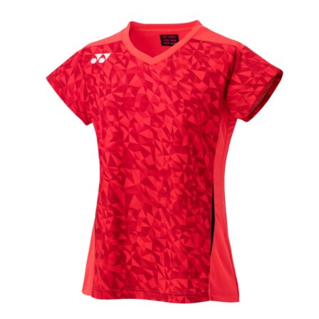 Yonex-Women-T-shirt-20750EX-Shine-Red-2