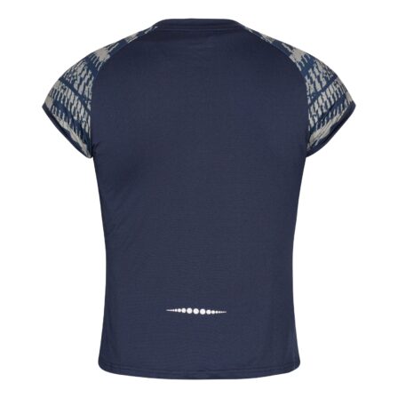 Yonex-Women-T-shirt-232408-Navy-Sand-1