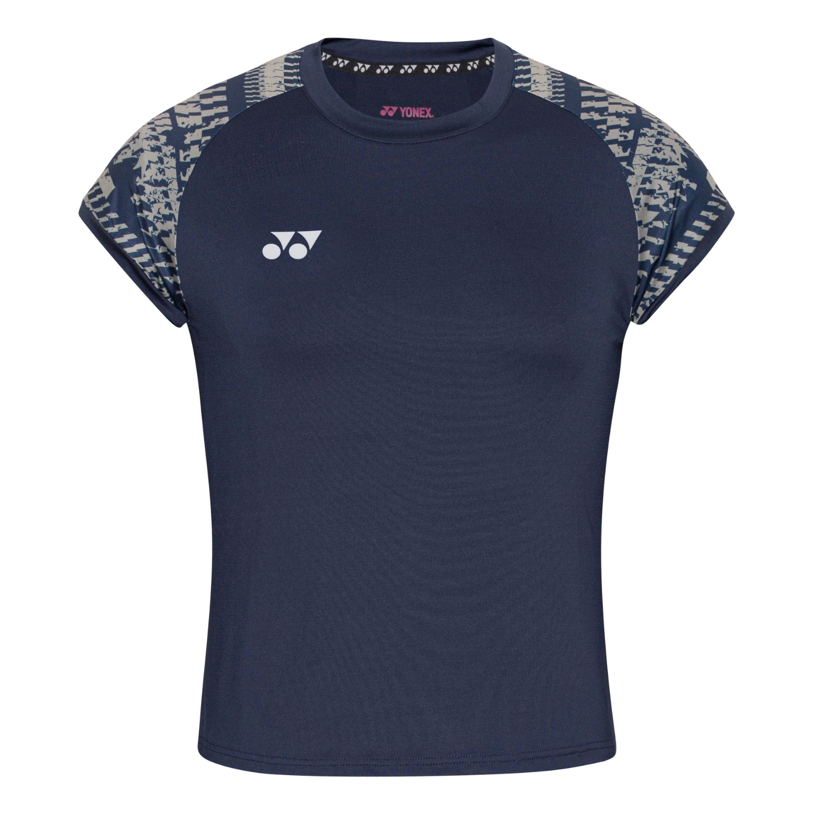 Yonex-Women-T-shirt-232408-Navy-Sand