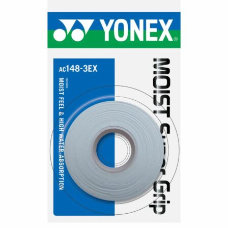 Yonex Moist Super Grip 3-pack White