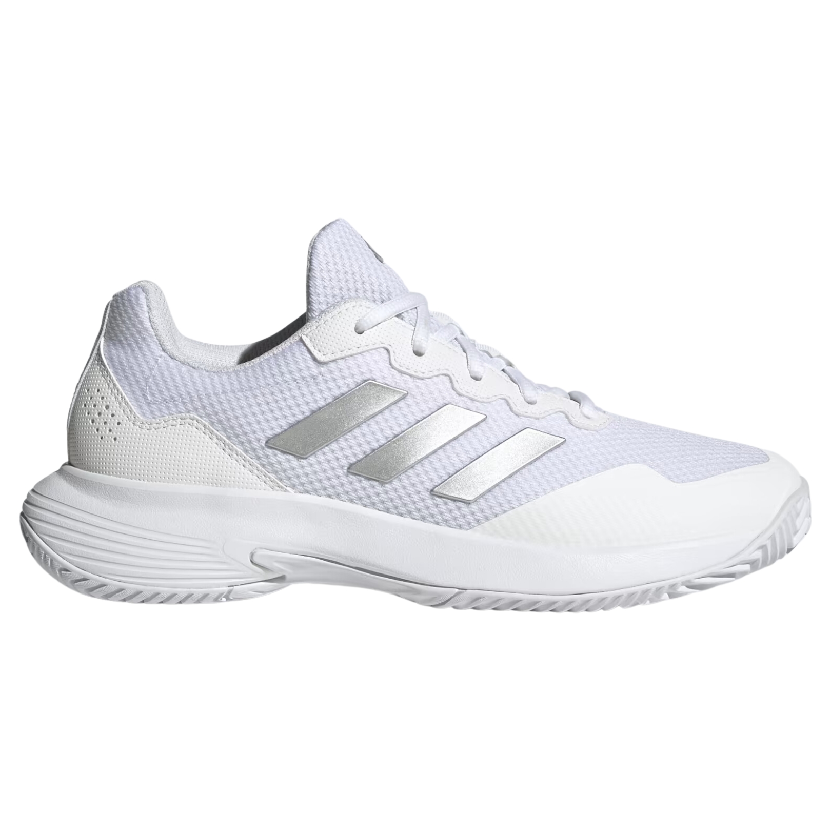 Adidas-GameCourt-2-Women-Cloud-White-Silver-Metallic
