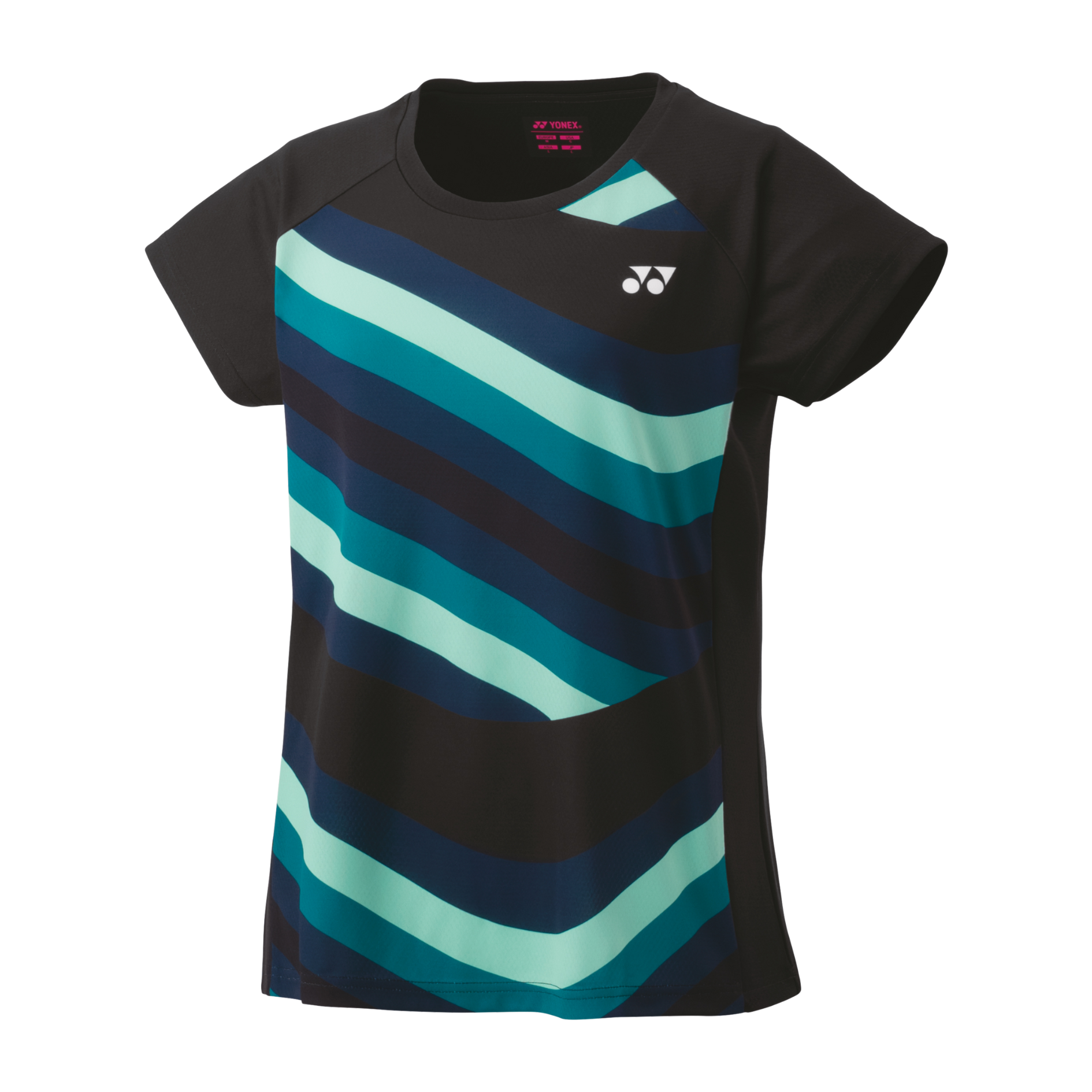 Yonex-Women-T-shirt-16694EX-Black-2