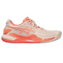 Asics Gel-Resolution 9 Clay Women Pearl Pink/Sun Coral