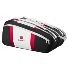 Wilson Courage Collection 15 Bag Black/White/Red
