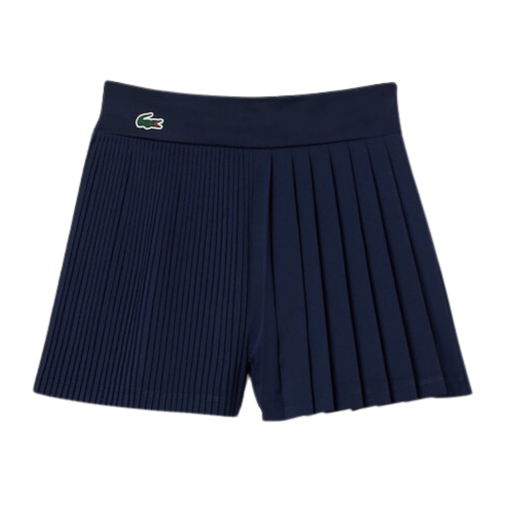 Lacoste-Pleated-Lined-Shorts-Women-Navy-Blue-4