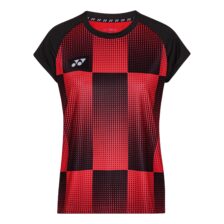 Yonex Women T-shirt 242204 Red/Black