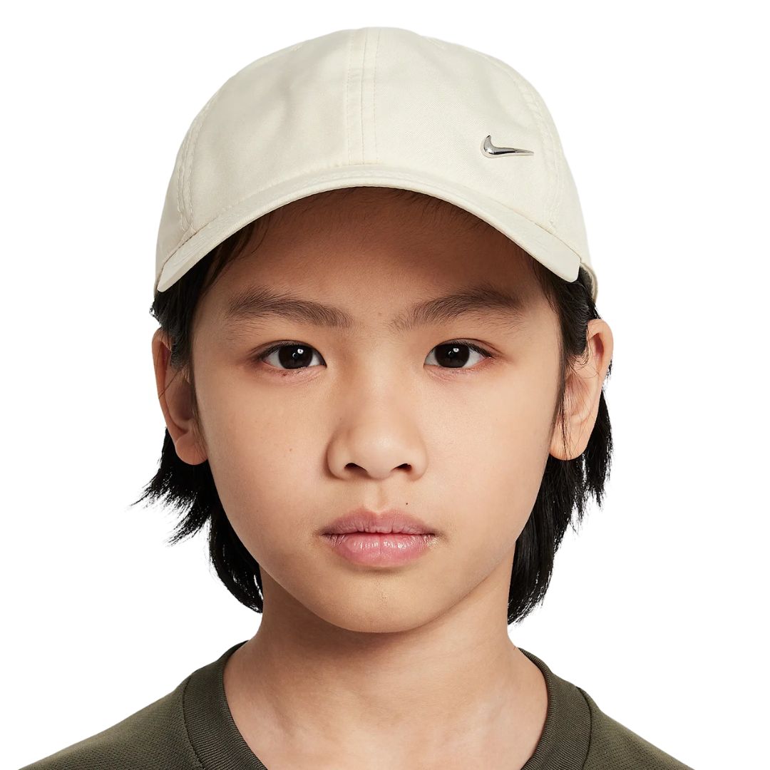 Nike-Kids-Dri-FIT-Club-Metal-Swoosh-Cap-Light-Khaki