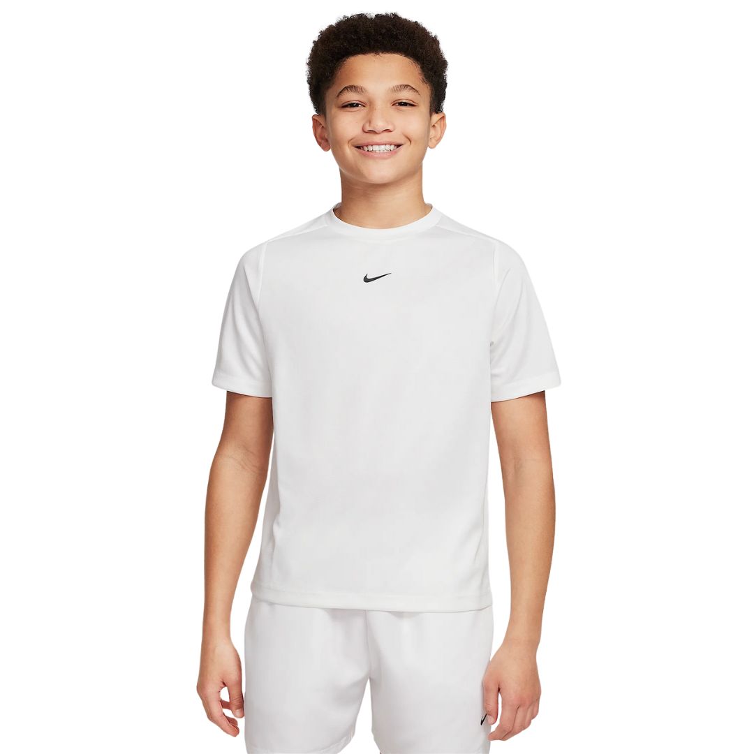 Nike-Multi-Boys-Dri-FIT-Short-Sleeve-Top-White