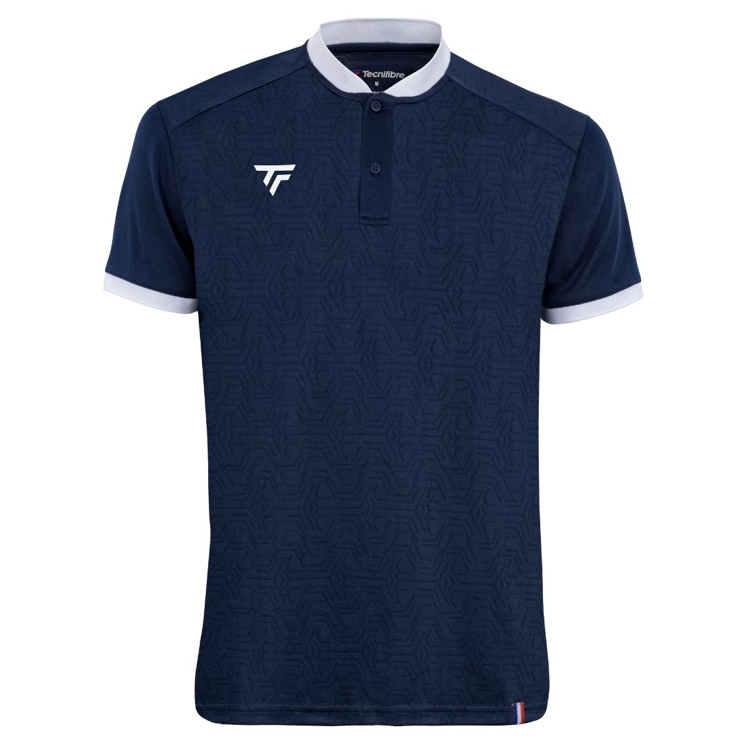 Tecnifibre-Team-Boys-Mesh-Polo-Marine