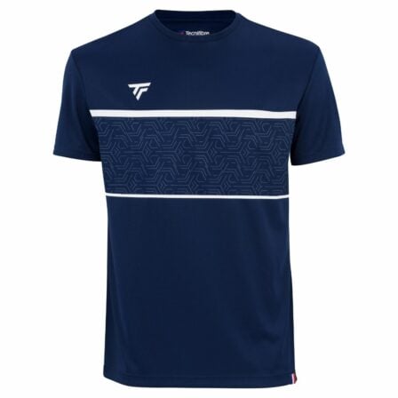 Tecnifibre-Team-Boys-Tech-T-shirt-Marine