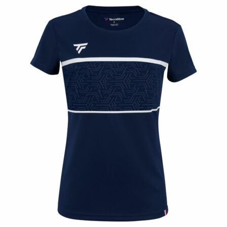 Tecnifibre-Team-Girls-Tech-T-shirt-Marine