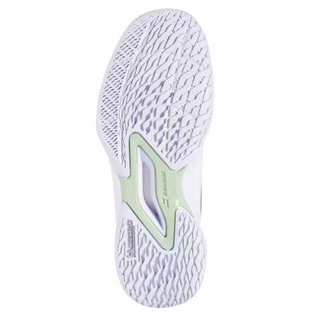 Babolat-Propulse-Wimbledon-Junior-White-Dark-Green-Tennis-sko