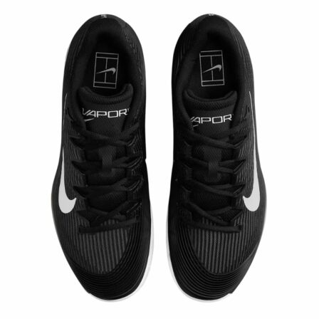Nike-Vapor-12-Clay-Black-White-Tennis-sko