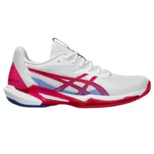 Asics Solution Speed FF 3 Clay Women White/Bright Rose