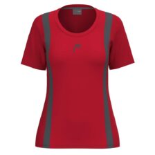 Head Club 25 Tech T-shirt Women Red