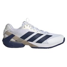 Adidas Adizero Ubersonic 5 Clay Cloud White/Dark Blue