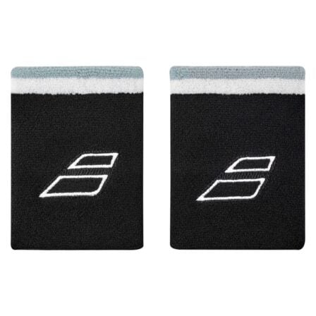 Babolat Terry Jumbo Wristband Black/White