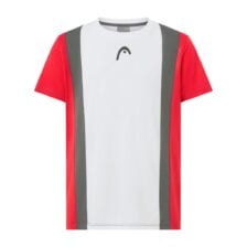 Head Club 25 Tech T-shirt Boys Red/White