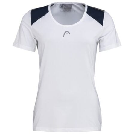 Head Club Tech T-shirt Dame White/Dress Blue