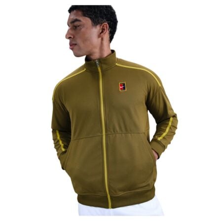 Nike Court Heritage Jacket Olive Flak